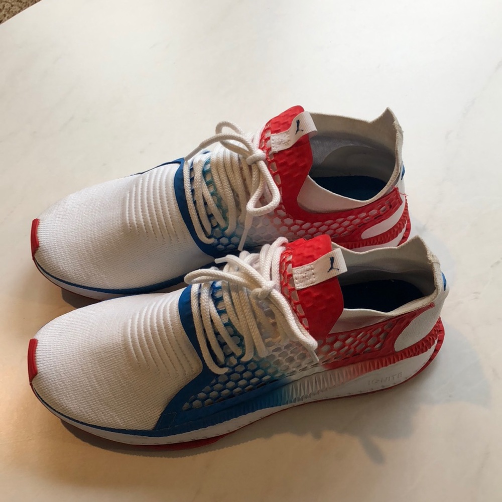 PUMA men’s Tsugi Netfit V2 Firecracker Size 13